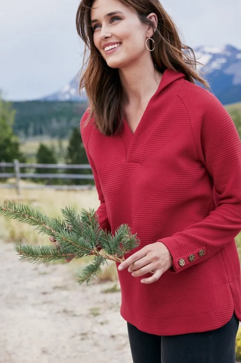 Soft Surroundings Macie Pullover| Tops