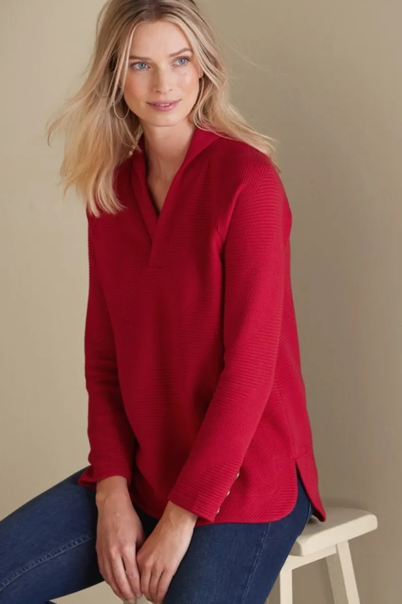 Soft Surroundings Macie Pullover| Tops