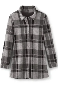Soft Surroundings Mad About Plaid Top| Tops