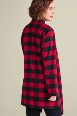 Soft Surroundings Mad About Plaid Topper| Toppers