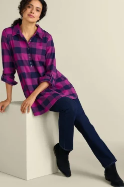 Soft Surroundings Mad About Plaid Tunic| Tops|Tunics & Leggings