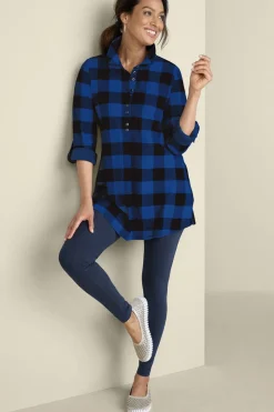 Soft Surroundings Mad About Plaid Tunic| Tops|Tunics & Leggings