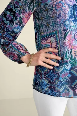 Soft Surroundings Maisie Long Sleeve Top| Tops