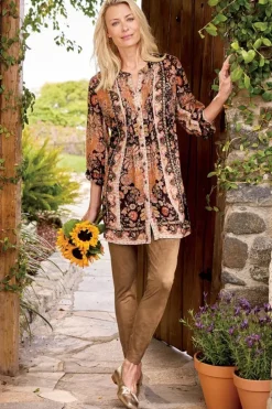 Soft Surroundings Makara Tunic Top & Tank| Tops|Tunics & Leggings