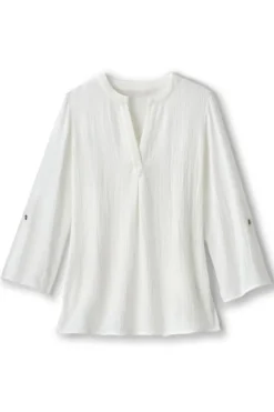 Soft Surroundings Marley Gauze Tunic| Tops|Tunics & Leggings
