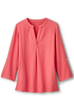 Soft Surroundings Marley Gauze Tunic| Tops|Tunics & Leggings