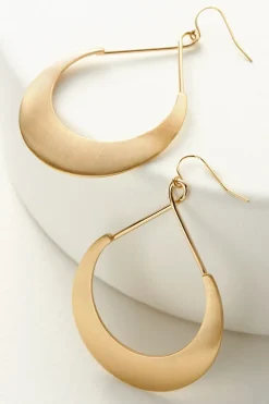 Soft Surroundings Marlo Hoop Earrings| Jewelry|Earrings