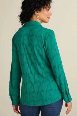 Soft Surroundings Matine Jacquard Tunic & Cami| Tops