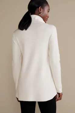 Soft Surroundings Meria Zip Cardi| Tops|Sweaters & Cardigans