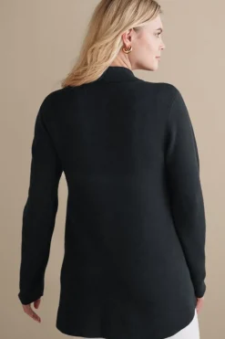Soft Surroundings Meria Zip Cardi| Tops|Sweaters & Cardigans