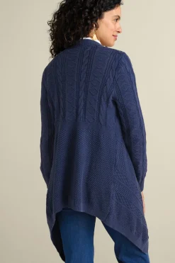Soft Surroundings Minah Cable Knit Cardigan| Tops|Sweaters & Cardigans
