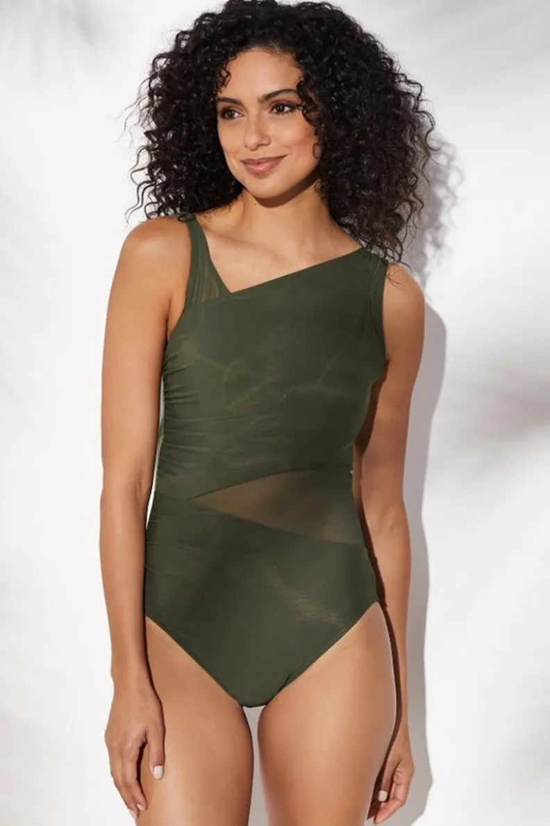 Soft Surroundings Miraclesuit Network Azura 1-Piece| Swimwear
