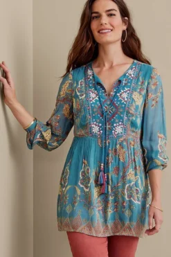 Soft Surroundings Mirapani Tunic| Tops|Tunics & Leggings
