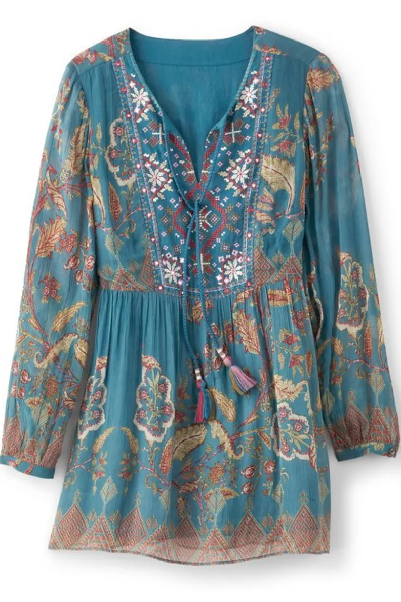 Soft Surroundings Mirapani Tunic| Tops|Tunics & Leggings