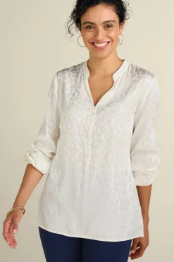 Soft Surroundings Mirasol Jacquard Tunic| Tops