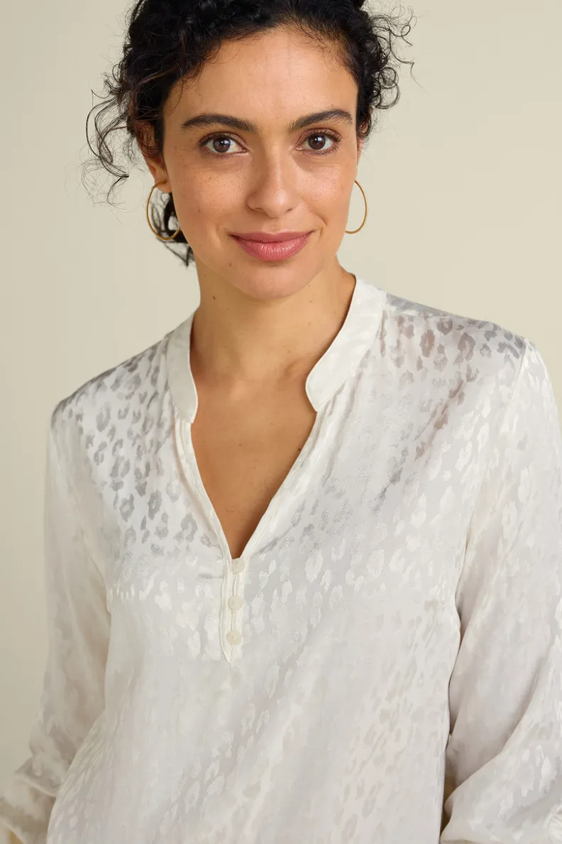 Soft Surroundings Mirasol Jacquard Tunic| Tops