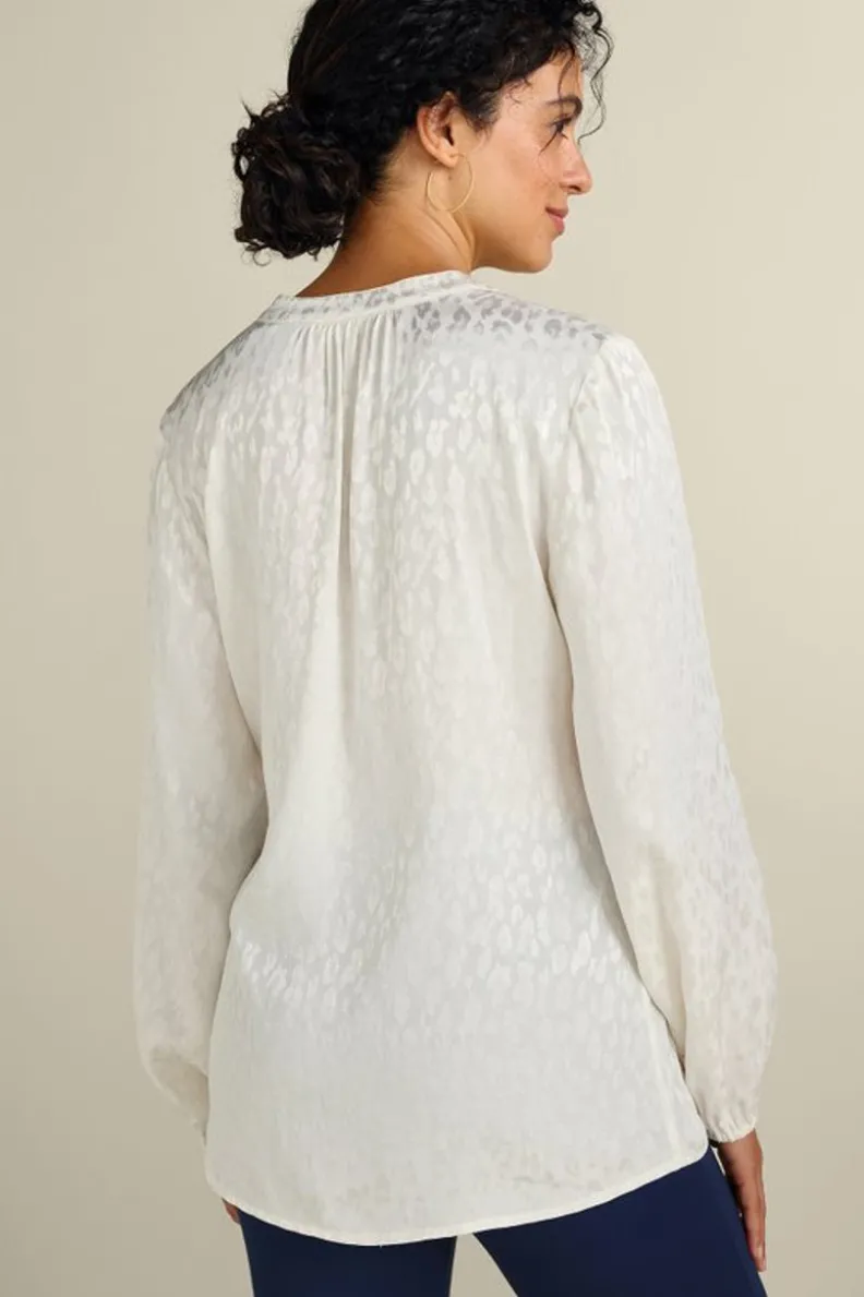 Soft Surroundings Mirasol Jacquard Tunic| Tops