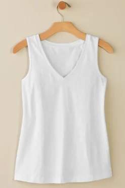 Soft Surroundings Mistral Supima Slub Tank| Tops