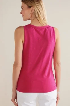 Soft Surroundings Mistral Supima Slub Tank| Tops
