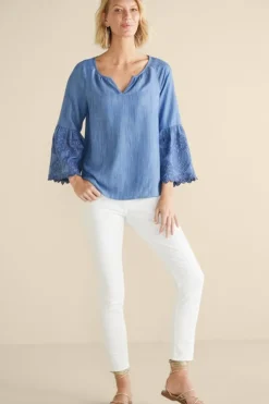 Soft Surroundings Misty Tencel™ Shirt| Tops