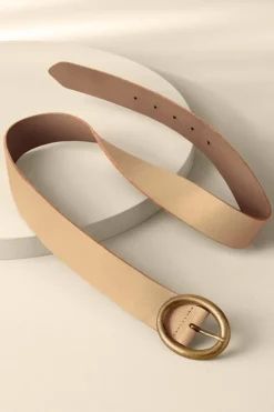 Soft Surroundings Monaco Leather Belt| Belts