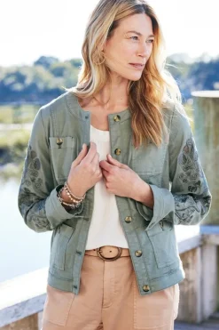 Soft Surroundings Monterey Utility Jacket| Toppers|Jackets & Coats