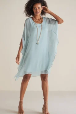 Soft Surroundings Morlaix Silk Dress| Dresses