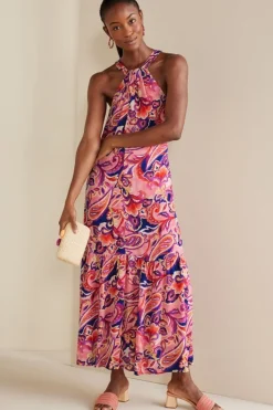 Soft Surroundings Nalani Gauze Maxi Dress| Dresses