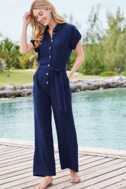 Soft Surroundings Natasha Gauze Jumpsuit| Dresses|Jumpsuits