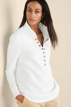 Soft Surroundings Neera French Terry Tunic| Tops