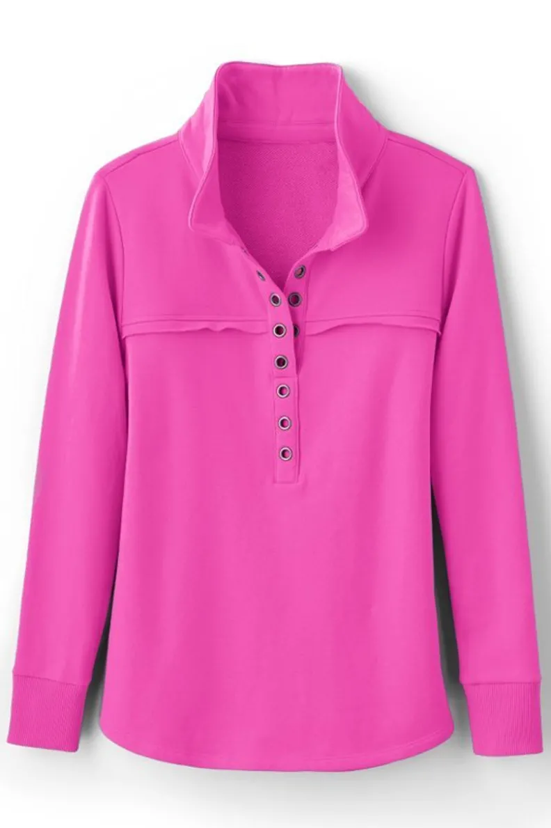Soft Surroundings Neera French Terry Tunic| Tops
