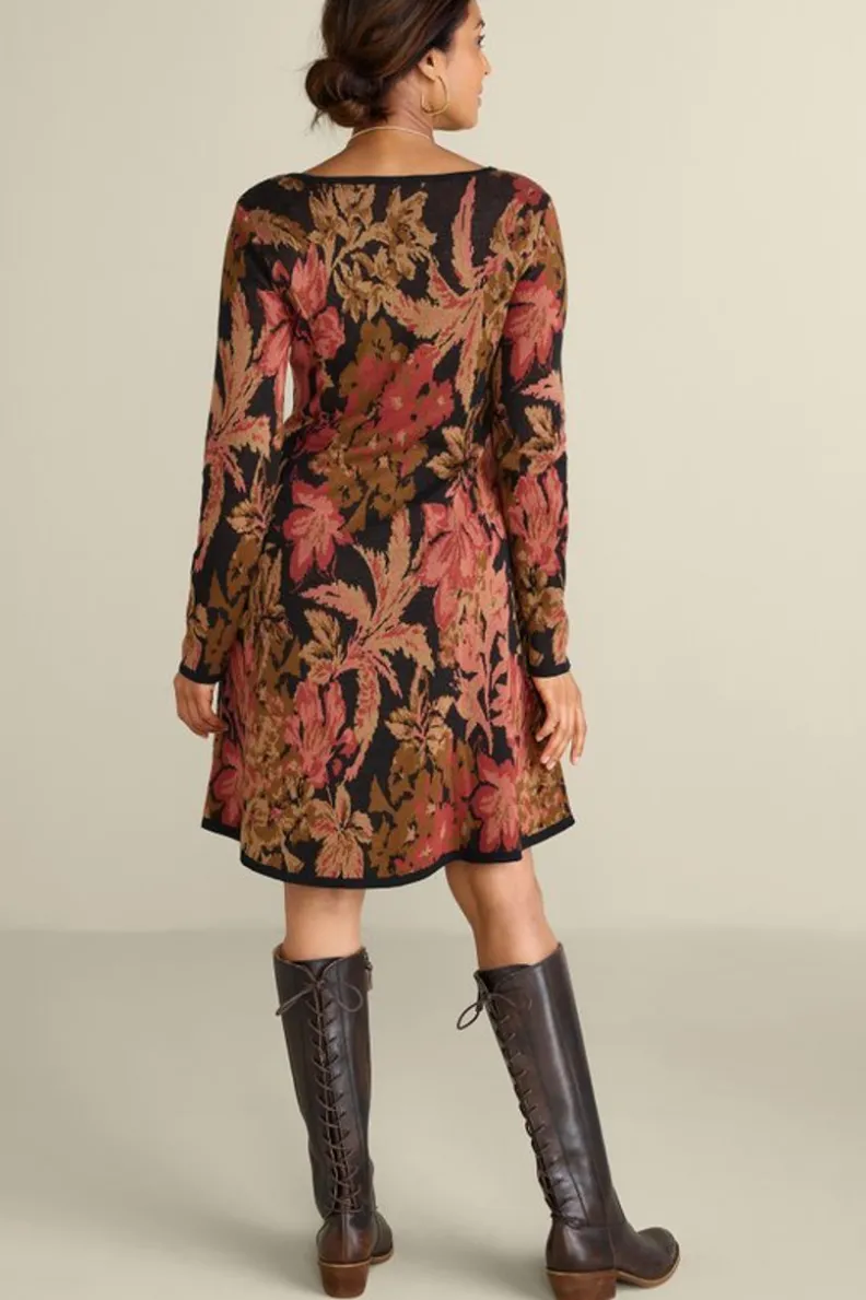 Soft Surroundings Nelia Jacquard Sweater Dress| Dresses