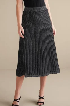 Soft Surroundings Nisha Knit Pleated Skirt| Skirts