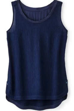Soft Surroundings Oceo Gauze Tank| Tops