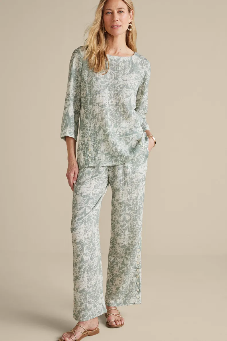 Soft Surroundings Oceo Gauze Tunic| Tops|Tunics & Leggings