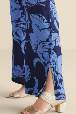 Soft Surroundings Oceo Gauze Wide-Leg Pants| Pants