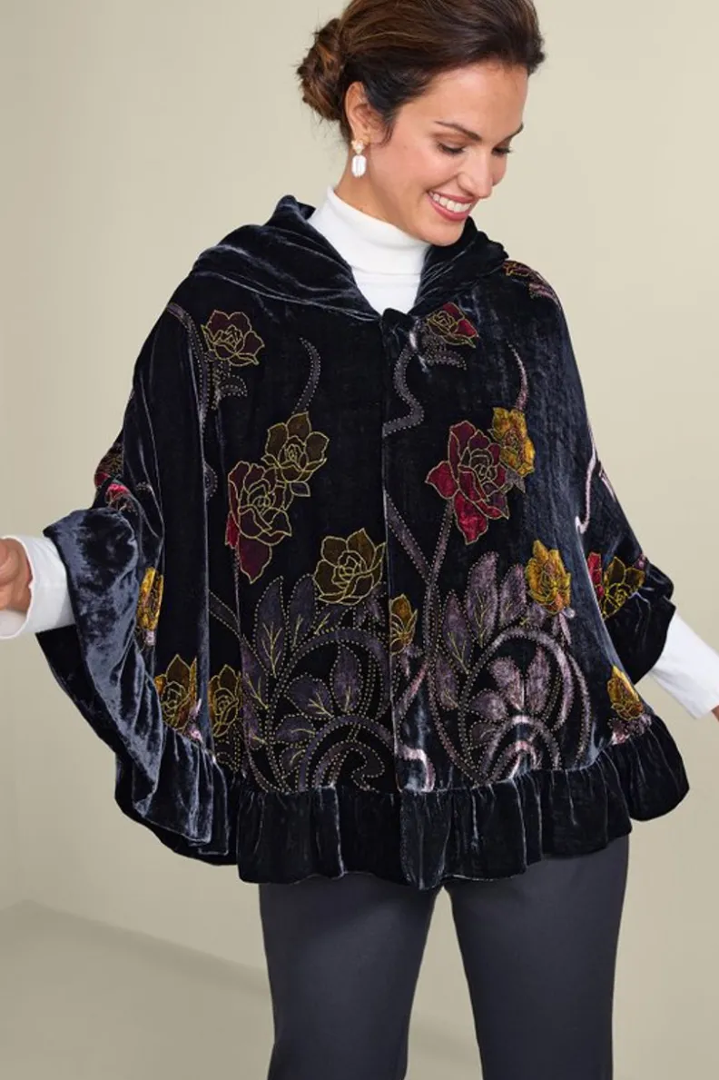 Soft Surroundings Palara Velvet Wrap| Scarves & Wraps