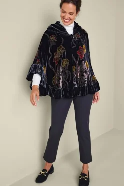 Soft Surroundings Palara Velvet Wrap| Scarves & Wraps