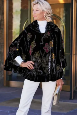 Soft Surroundings Palara Velvet Wrap| Scarves & Wraps