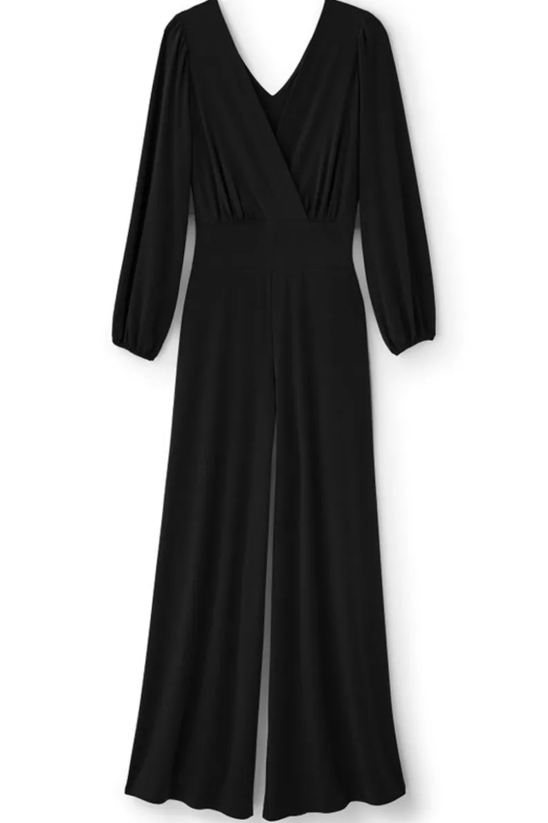 Soft Surroundings Penelope Long Sleeve Jumpsuit| Dresses|Jumpsuits