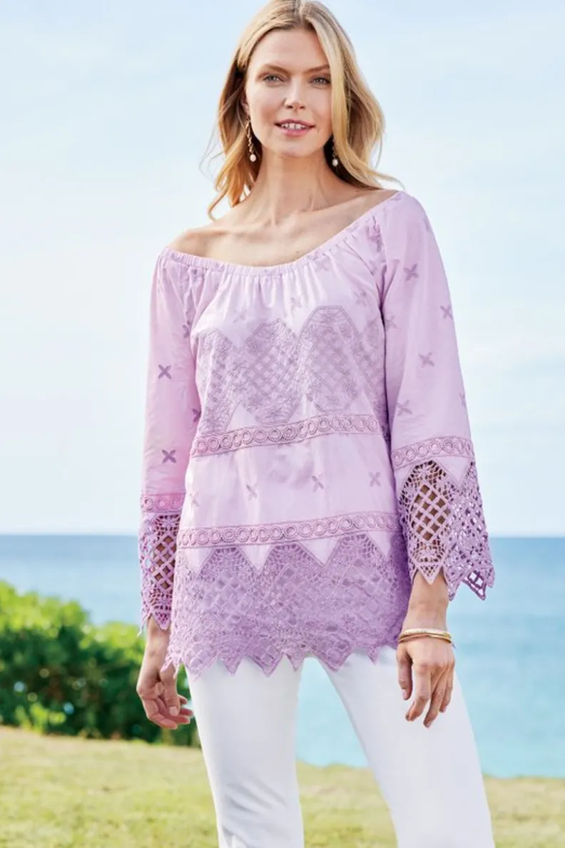 Soft Surroundings Pilar Off The Shoulder Top| Tops