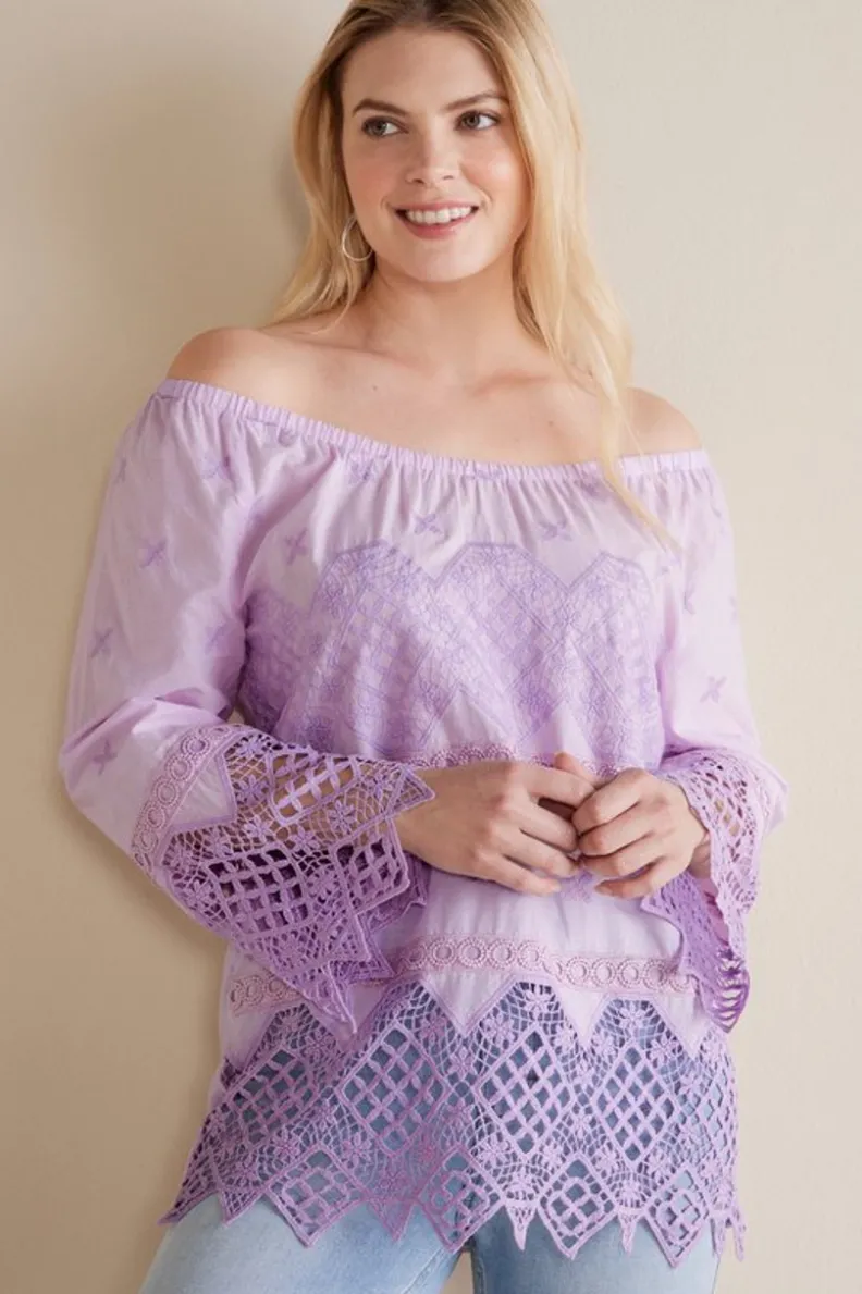 Soft Surroundings Pilar Off The Shoulder Top| Tops