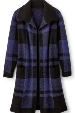 Soft Surroundings Posh Plaid Cardigan| Sweaters & Cardigans