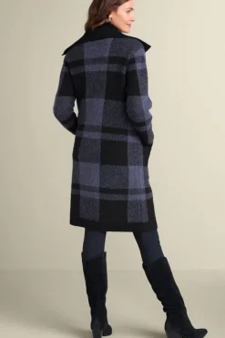 Soft Surroundings Posh Plaid Cardigan| Sweaters & Cardigans