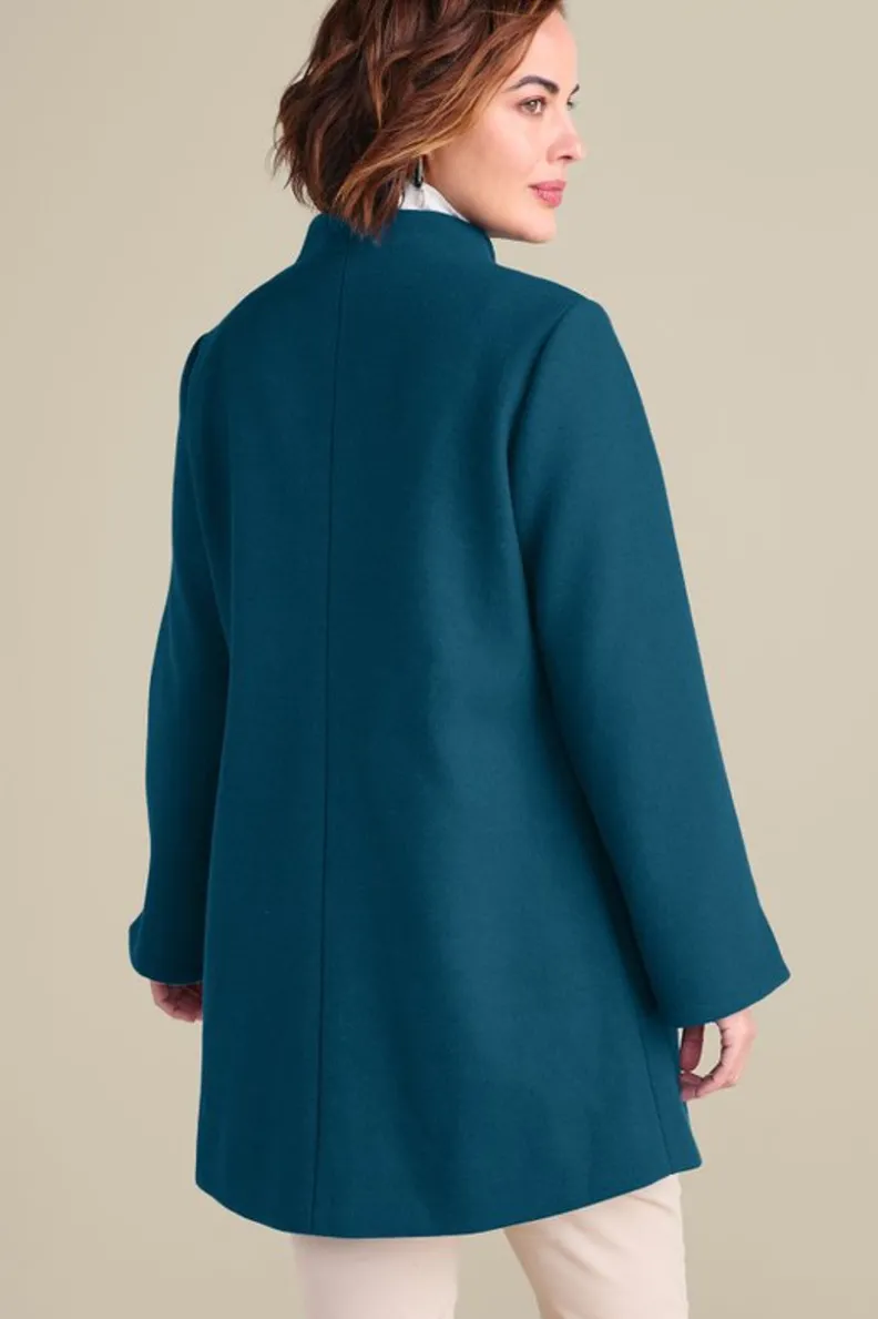 Soft Surroundings Rachel Swing Coat| Jackets & Coats