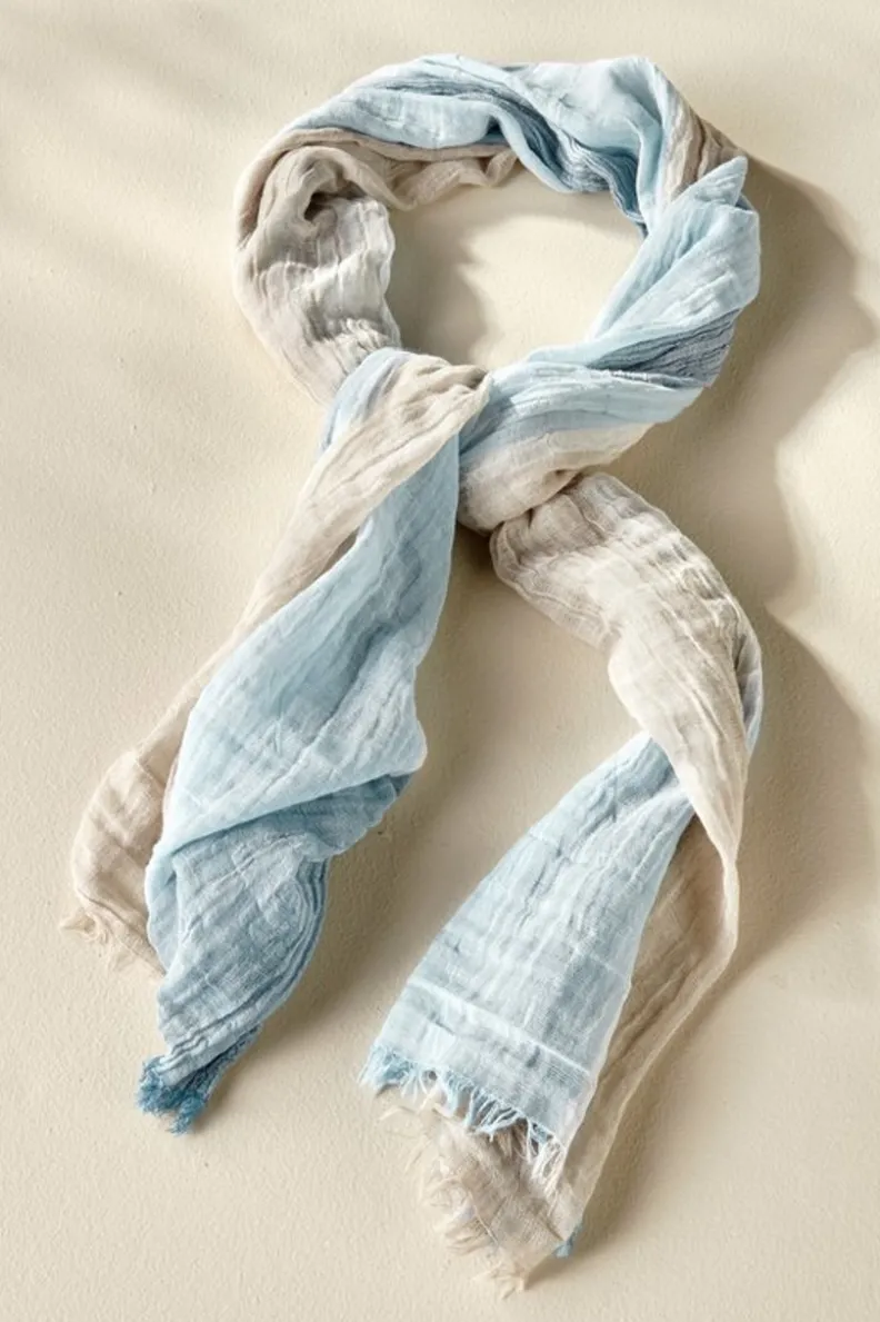 Soft Surroundings Raia Stripe Scarf| Scarves & Wraps