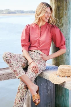 Soft Surroundings Raylee Knit Pullover| Tops