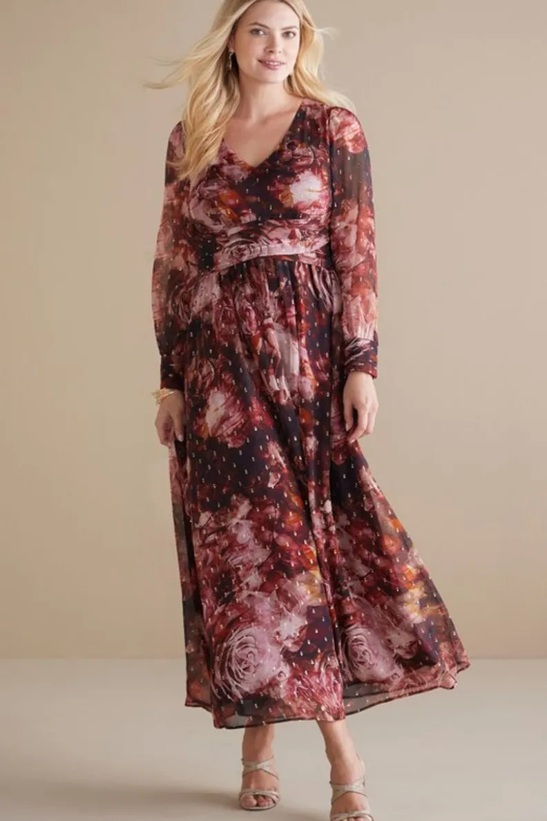 Soft Surroundings Rina Silk Dress| Dresses