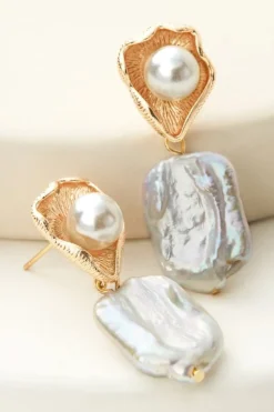 Soft Surroundings Rita Pearl Drop Earrings| Jewelry|Earrings