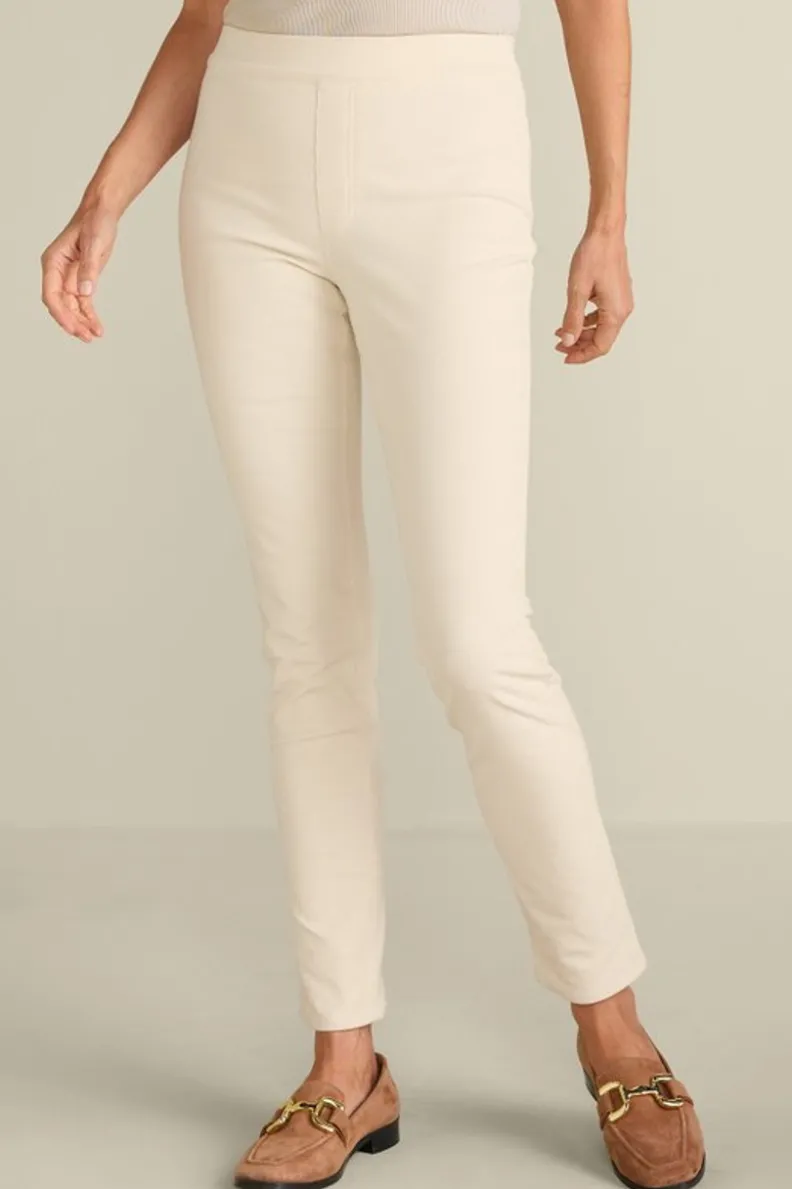 Soft Surroundings Rockland Corduroy Slim Leg Pull On Pants| Pants
